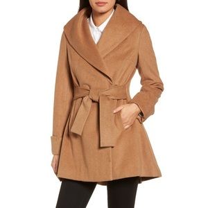Trina by Trina Turk camel coat